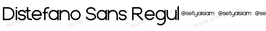 Distefano Sans Regul字体转换